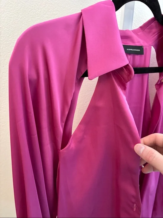 Les Bourdelles Des Garçons Size 44 Cutout Top/Lounge Wear, Made in Italy, New - Picture 9 of 16